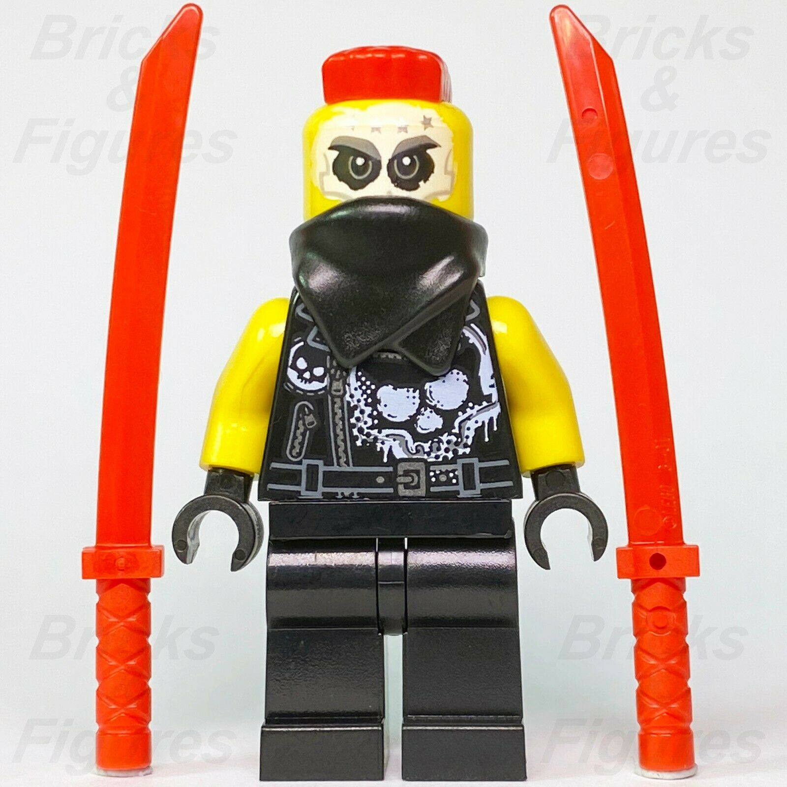 Ninjago LEGO Chopper Maroon Sons of Garmadon Minifigure 70643 - Bricks & Figures