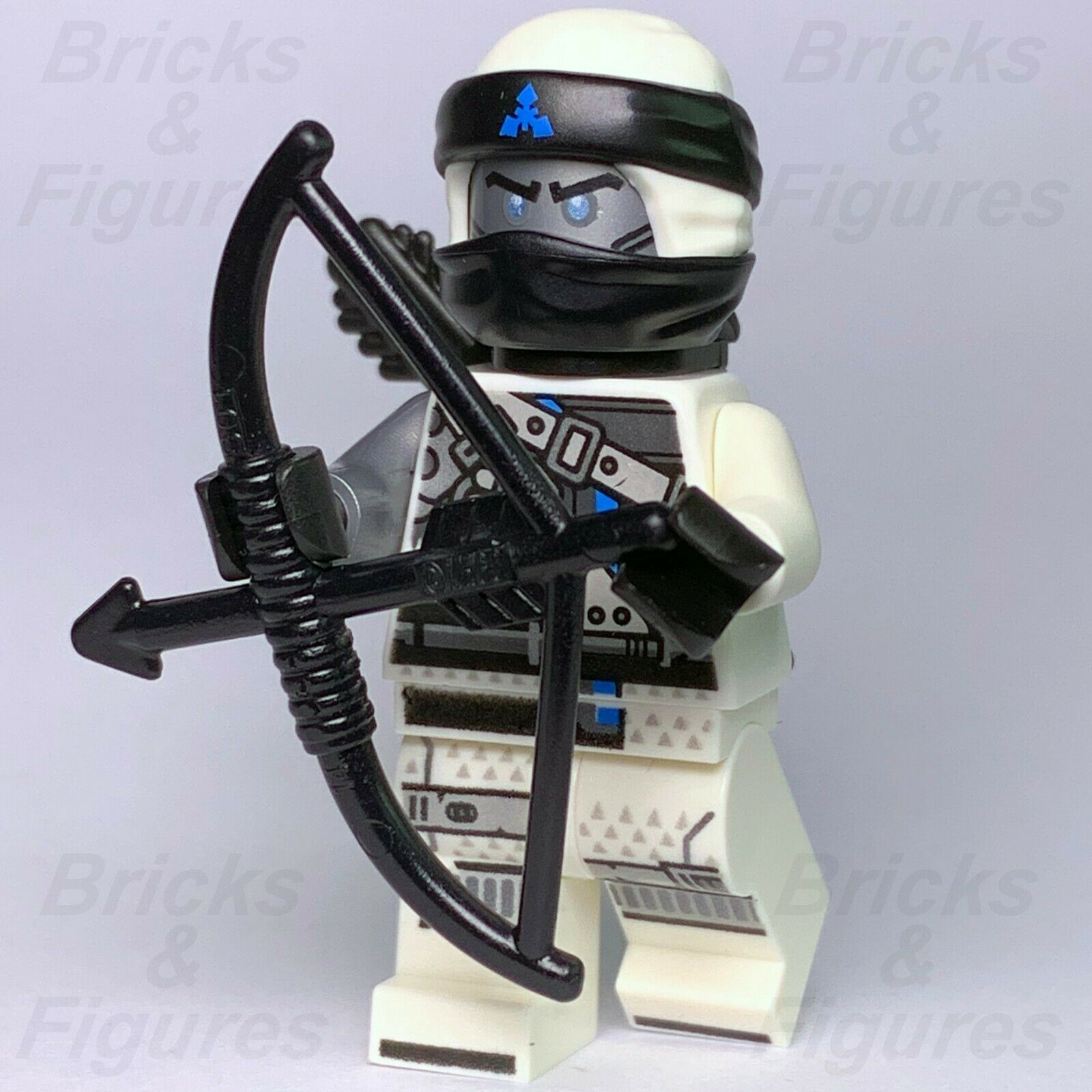 Ninjago LEGO White Ice Ninja Zane Hunted Minifigure 70654 70655 70652 Genuine - Bricks & Figures