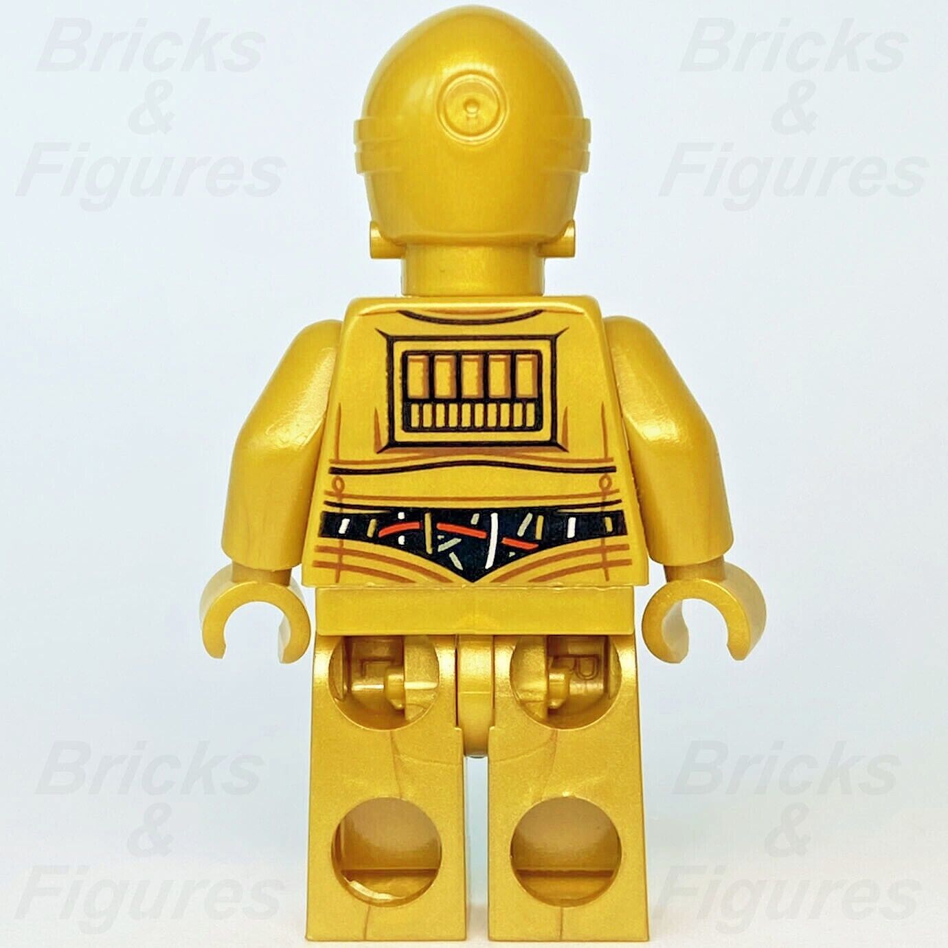 Star Wars LEGO C-3PO Protocol Droid Restraining Bolt Minifigure 75059 sw0561 - Bricks & Figures