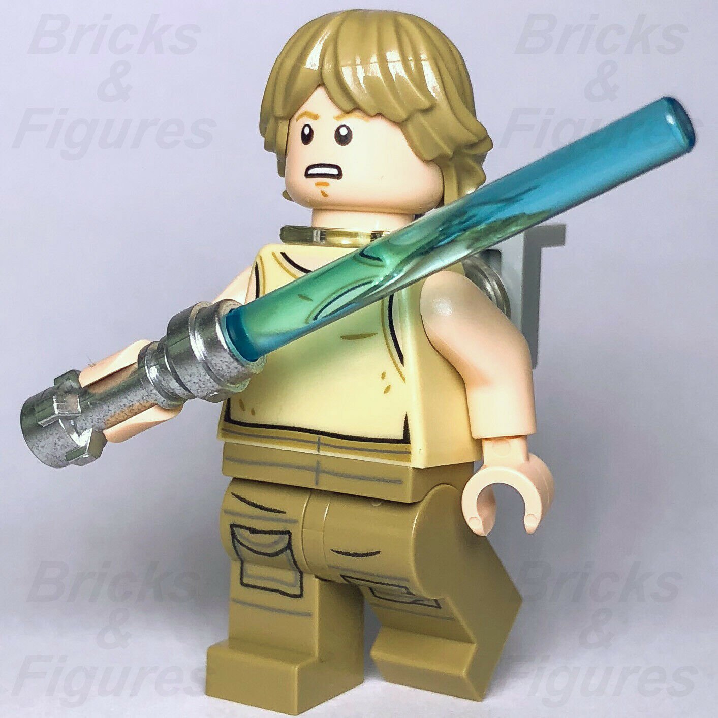 Star Wars LEGO Luke Skywalker Jedi Padawan Training Minifigure 75208 Genuine - Bricks & Figures