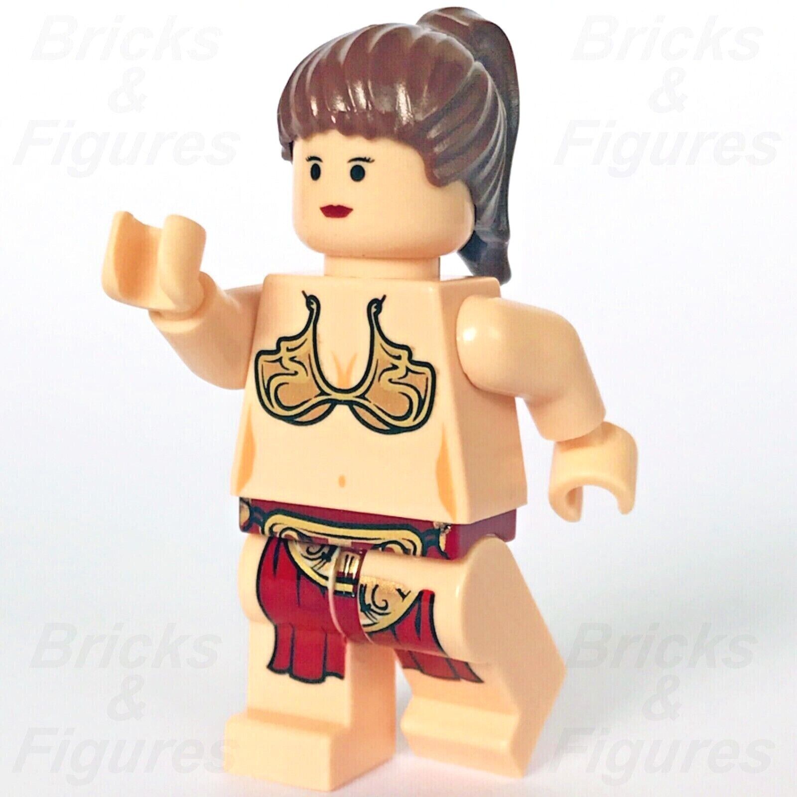 Star Wars LEGO® Princess Leia Jabba Slave Outfit Minifigure 852552 sw0085a - Bricks & Figures