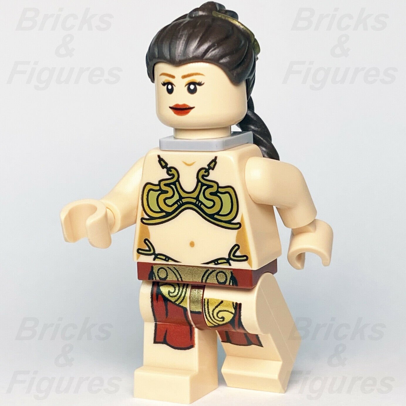 Star Wars LEGO Princess Leia Slave Outfit Return of the Jedi Minifigure 75020 - Bricks & Figures